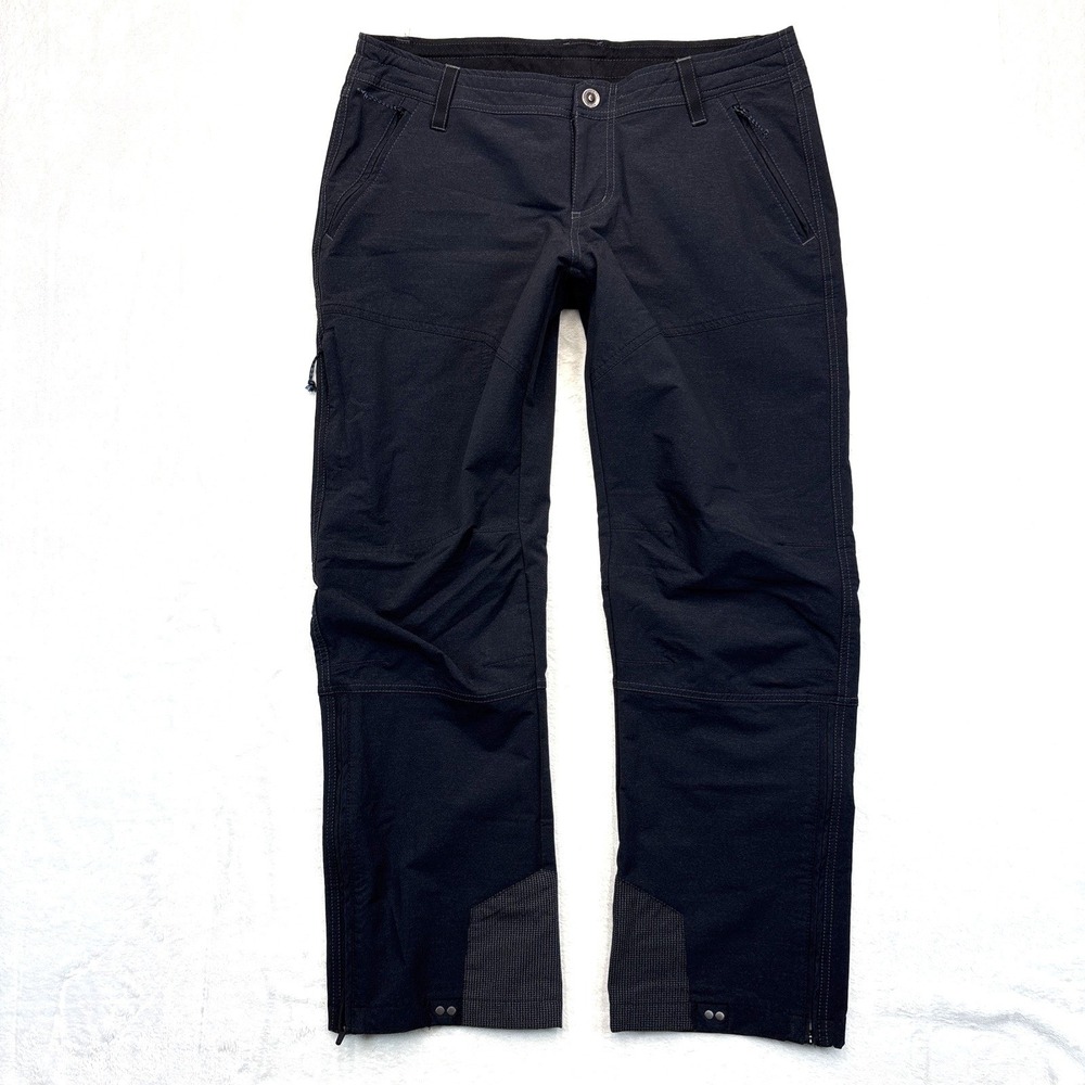 Kuhl Womens 12 Short Convertible Zip-Off Cargo Hiking Pants Gray Performance